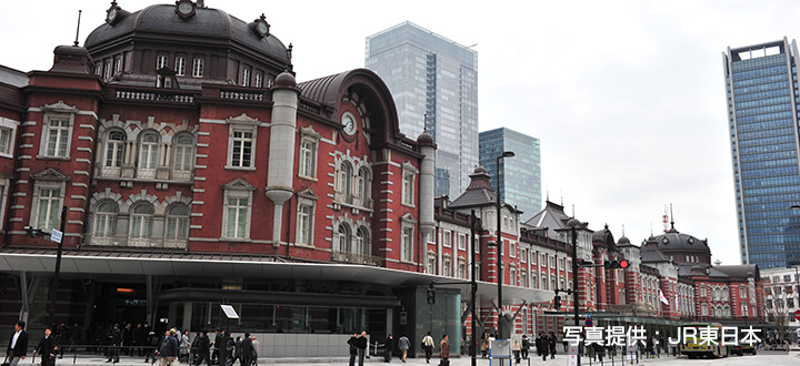 東京駅丸の内駅舎保存・復原工事（2012年完工）